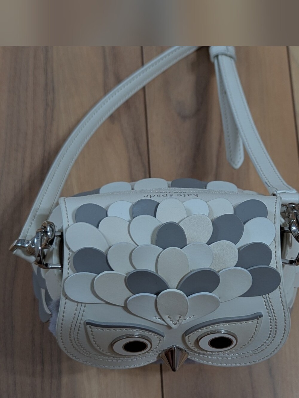 New? EXCELLENT Condition! Kate Spade New York Hoot 3D Owl Crossbody Bag - Picture 7 of 16
